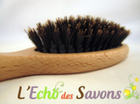 Brosse à cheveux Anaé sanglier à coussin