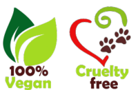 100% vegan & cruelty free