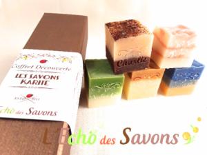 Coffret découverte LES SAVONS KARITE