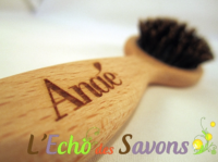 Brosse à cheveux Anaé sanglier à coussin