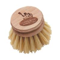 Tête pour brosse à vaisselle en fibre agave et bois